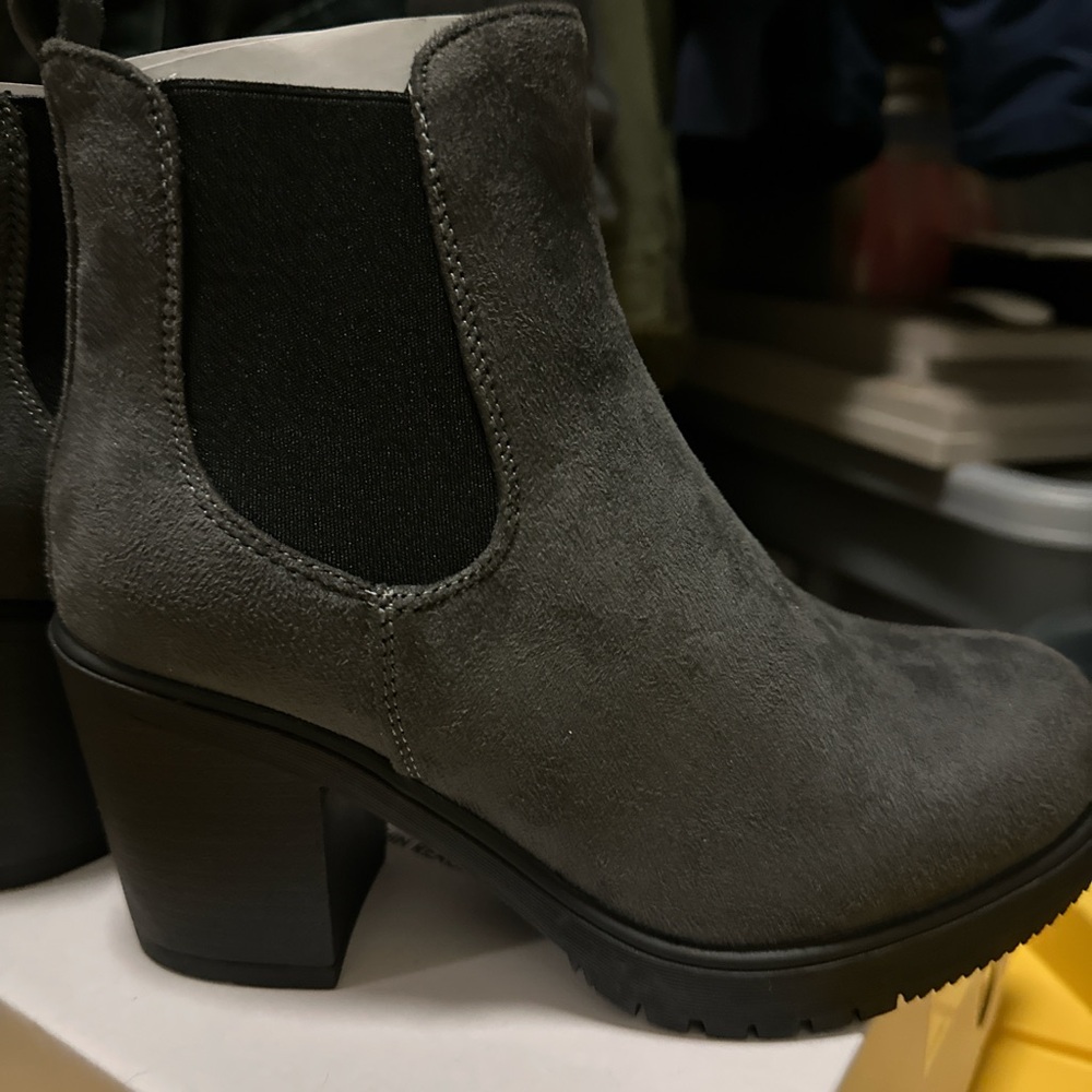 Dream Pairs Charcoal Ankle Booties